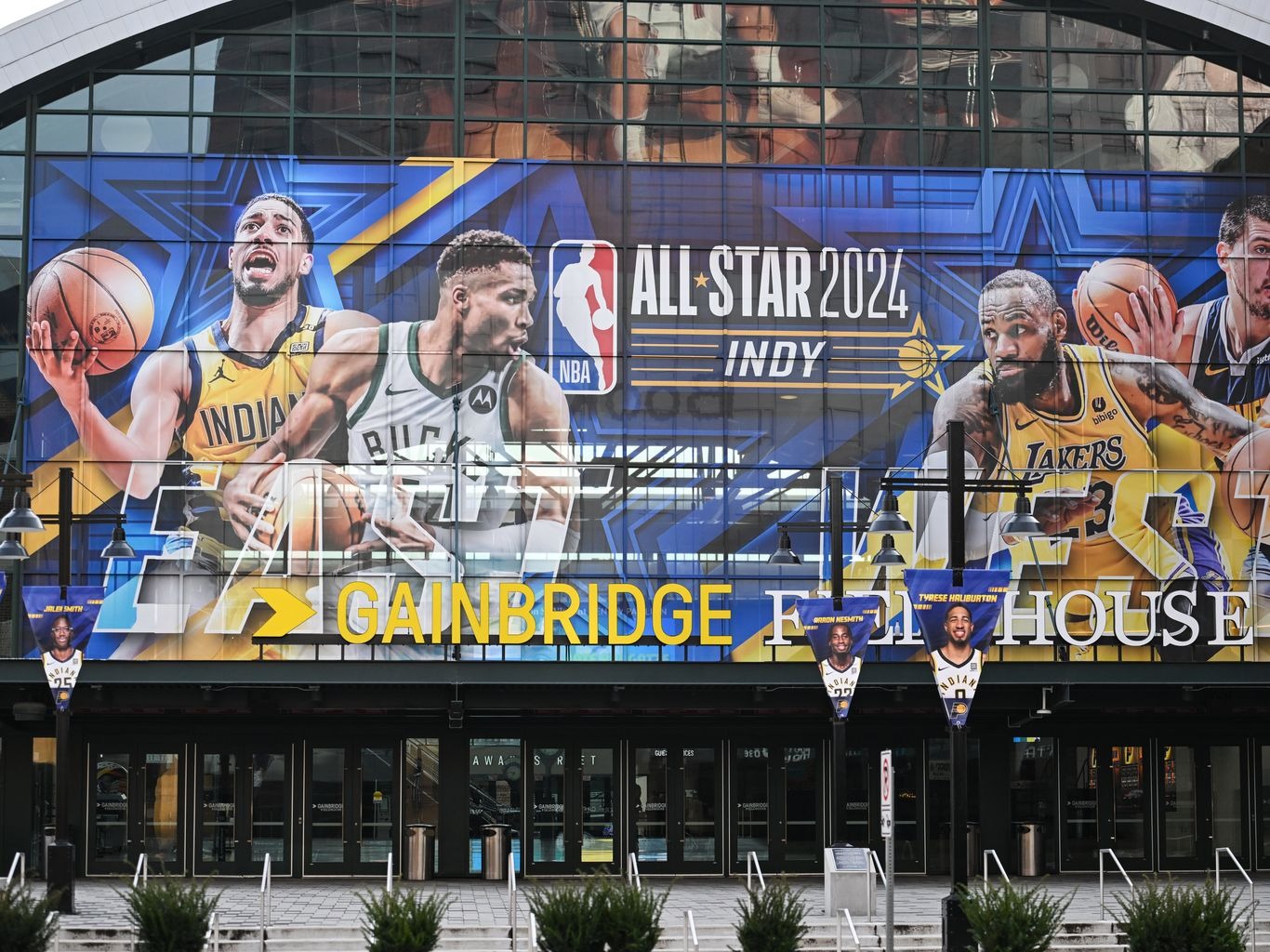 2024 NBA All Star Weekend Gainbridge Fieldhouse in Indianapolis
