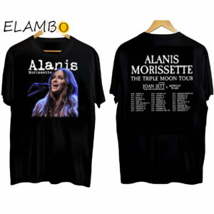 2024 Alanis Morissette The Triple Moon Tour T Shirt