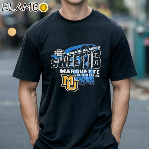 2024 NCAA Men's Sweet 16 Marquette Golden Eagles Shirt