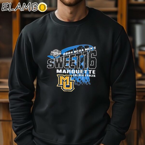 2024 NCAA Mens Sweet 16 Marquette Golden Eagles Shirt Sweatshirt 11