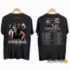2024 Stevie Nicks Live In Concert Tour Merch T Shirt 2 Side 2 Side