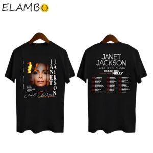 2024 Tour Janet Jackson Together Again T Shirt Background FULL