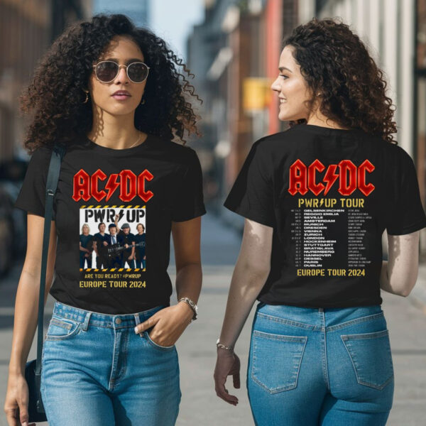ACDC Pwr Up World Tour 2024 Shirt Gift For Fans 1 1
