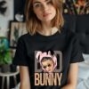 Bad Bunny Face Printed T Shirt 2 2