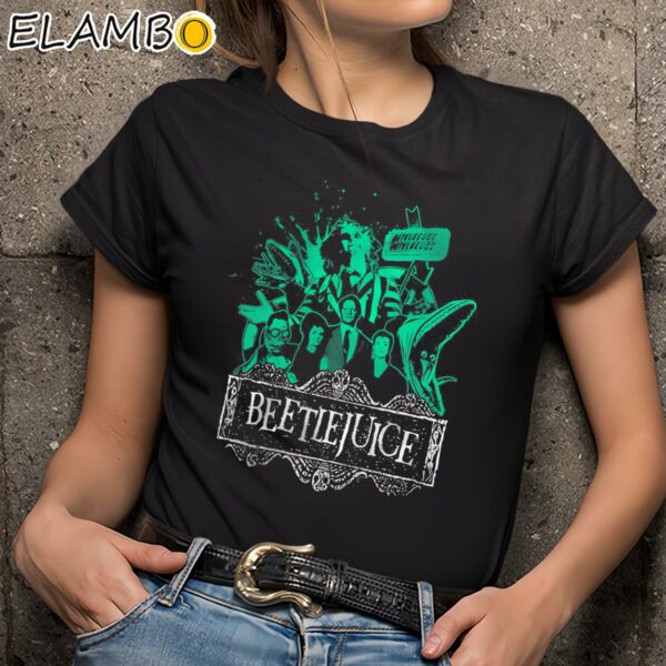 Beetlejuice Characters Unisex T shirt Black Shirts 9