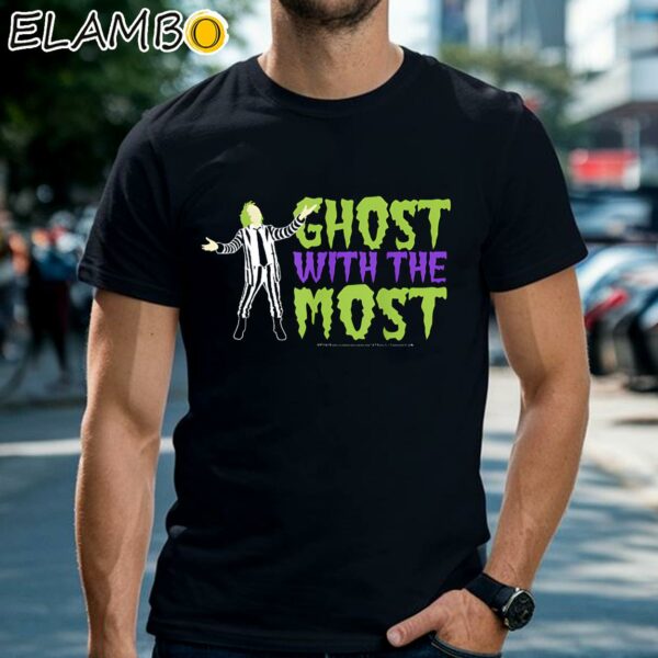 Beetlejuice Ghost With The Most Minimalist Shirt Black Shirts 2