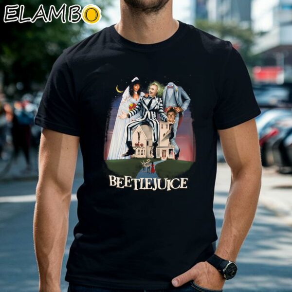Beetlejuice Movie Poster Shirt Black Shirts 2