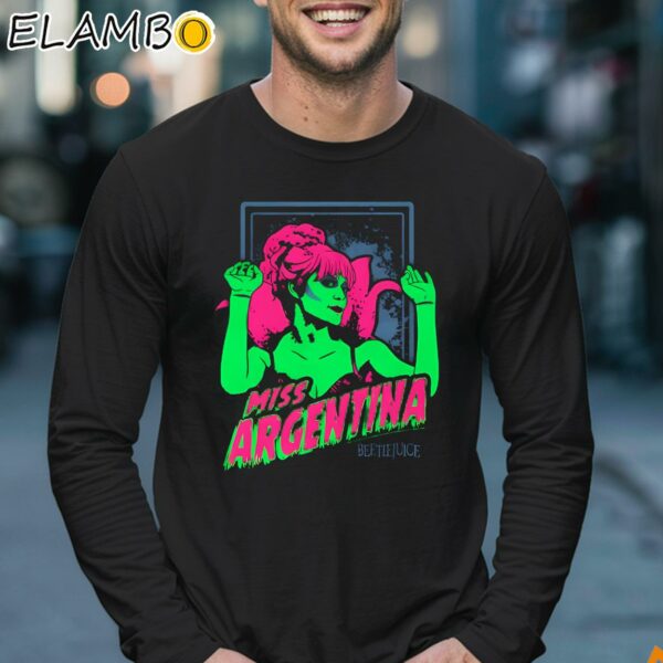 Beetlejuice Neon Miss Argentina T Shirt Longsleeve 17