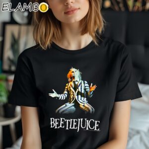 Beetlejuice Sitting T Shirt Black Shirt Shirt