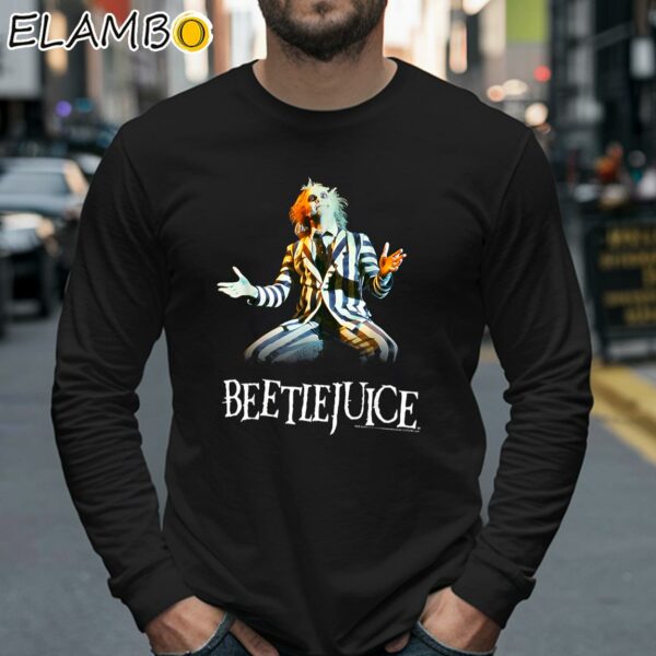 Beetlejuice Sitting T Shirt Longsleeve 40