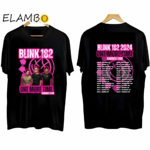 Blink 182 One More Time Tour Concert Shirt Fans Gifts Black Shirt Black Shirt