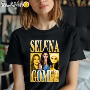 Bootleg Retro Selena Gomez T Shirt Black Shirt Shirt