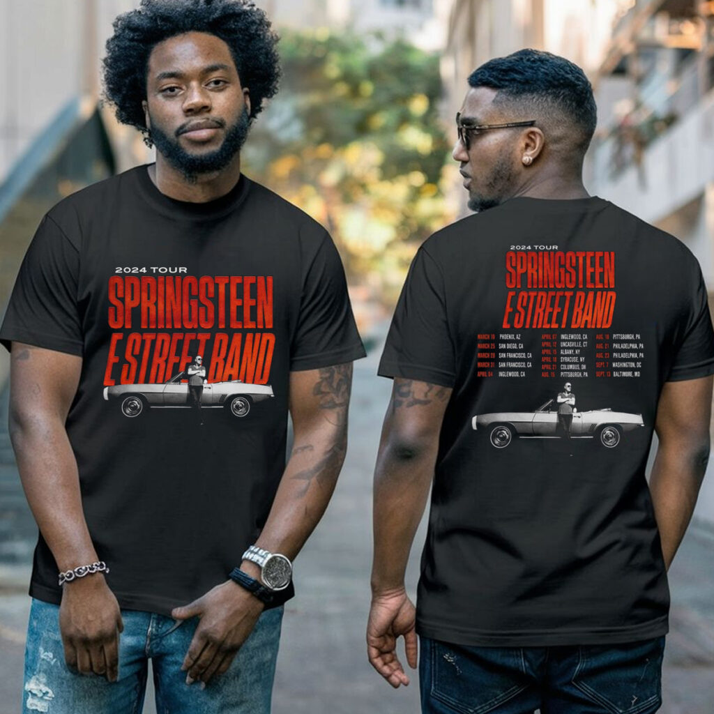 Bruce Springsteen And The E Street Band US Tour 2024 T-Shirt