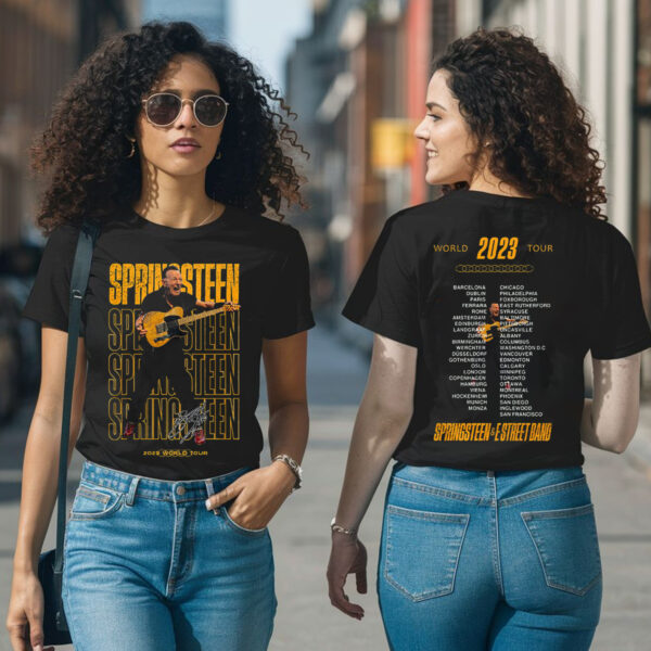 Bruce Springsteen x Estreet Band World Tour 2023 T Shirt 1