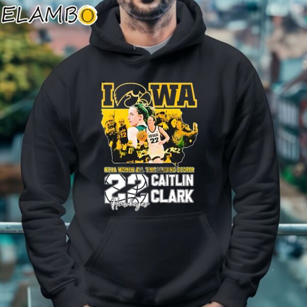Caitlin Clark Iowa Ncaa Women All Time Leading Scorer T Shirt Hoodie 4