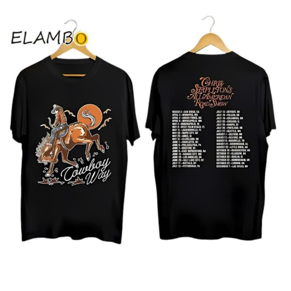 Chris Stapleton 2024 Tour All American Road Show Shirt Printed Printed