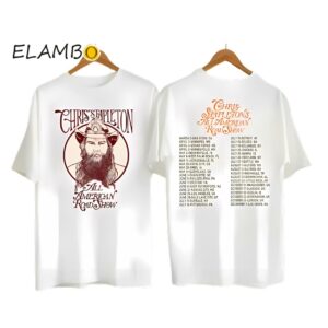Chris Stapleton Country Music All American Road Show 2024 Tour Shirt Printed Printed