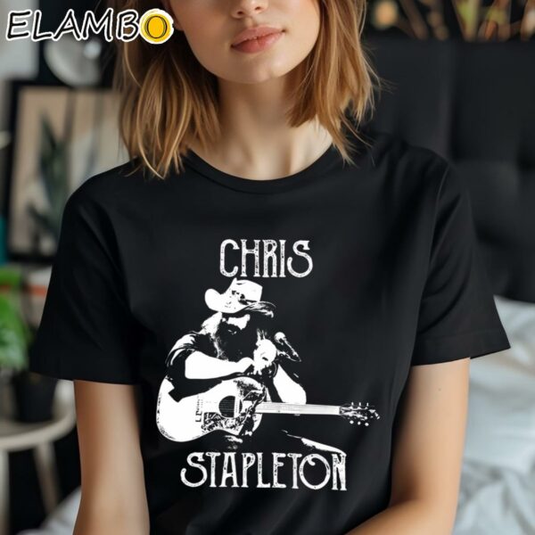 Chris Stapleton Tour 2024 All American Road Show Shirt Black Shirt Shirt