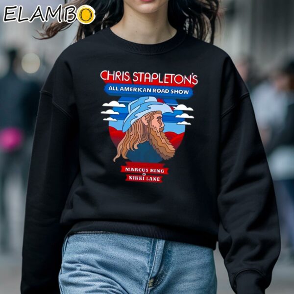 Chris Stapletons 2024 All American Road Show Tour Shirt Sweatshirt 5