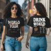 Disney Epcot World Tour Drink Around The World T Shirt 1