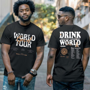 Disney Epcot World Tour Drink Around The World T Shirt 4