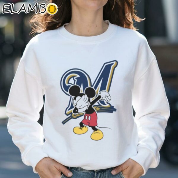 Disney Mickey Dabbing Milwaukee Brewers Shirt Sweatshirt 31