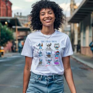 Disneyland Stitch Eras Tour T Shirt Gift For Family Vacation 1 5