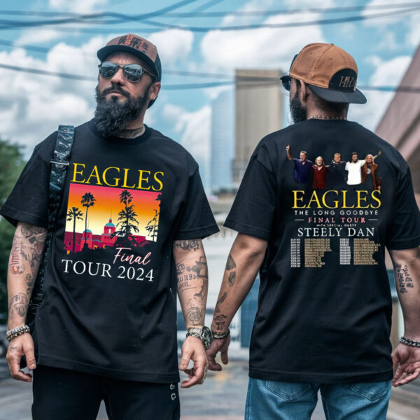 Eagles The Long Goodbye Tour 2024 T Shirt 2