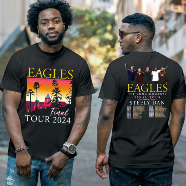 Eagles The Long Goodbye Tour 2024 T Shirt
