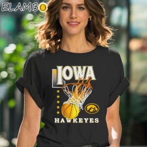 Fire Stars Iowa Hawkeyes Basketball Logo 2024 Shirt
