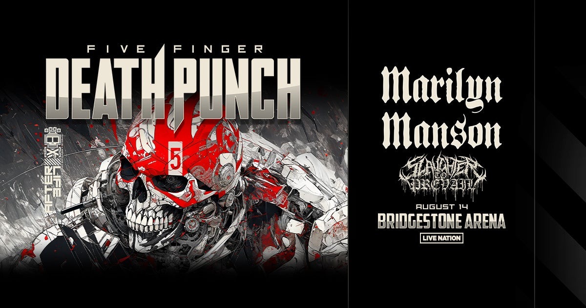 Five Finger Death Punch Leads Metal Powerhouse Tour with Marilyn Manson & Slaughter To Prevail