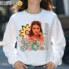 Flower Selena Gomez White Shirt Sweatshirt 31