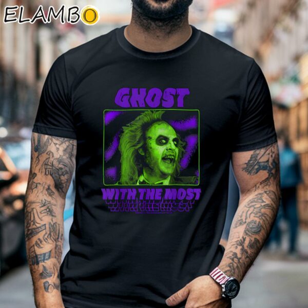 Ghost With The Most Beetlejuice Shirt Black Shirt 6