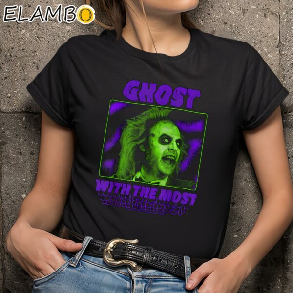 Ghost With The Most Beetlejuice Shirt Black Shirts 9