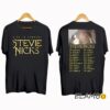 Graphic Stevie Nicks Live In Concert 2024 Tour Shirt 2 Side 2 Side