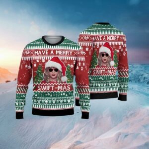 Have A Merry Christmas Taylor Swift Ugly Christmas Sweater
