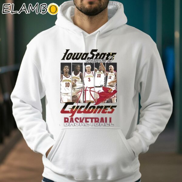 Iowa State Cyclones Mens Basketball Starting Five T Shirt Hoodie 38