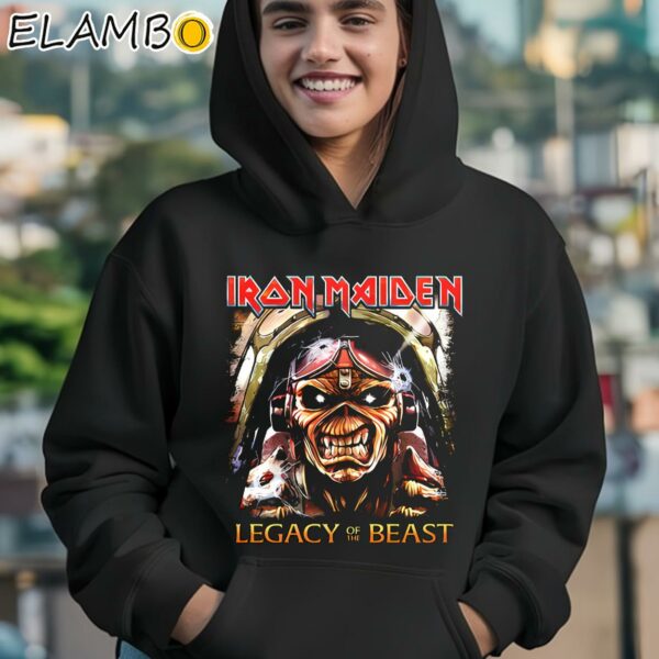 Iron Maiden Merch Legacy of the Beast Shirt Hoodie 12
