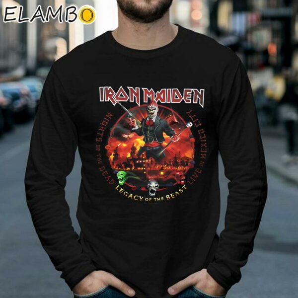 Iron Maiden Nights Of The Dead Legacy Of The Beast Mexico City Shirt Longsleeve 39