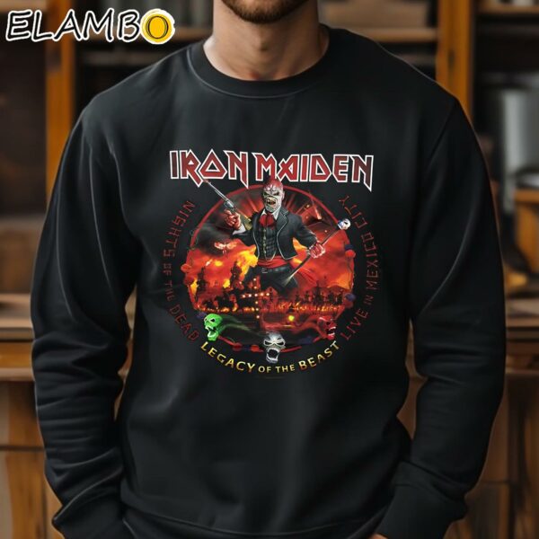 Iron Maiden Nights Of The Dead Legacy Of The Beast Mexico City Shirt Sweatshirt 11