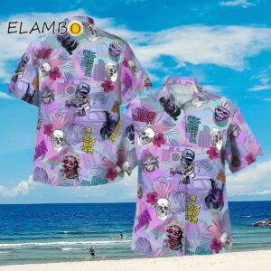 Iron Maiden Skull Hawaiian Shirt Summer Beach Aloha Shirt Aloha Shirt