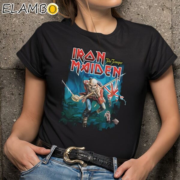 Iron Maiden The Trooper Shirt Black Shirts 9