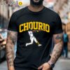 Jackson Chourio Player Milwaukee Brewers Slugger Swing Shirt Black Shirt 6