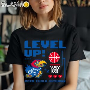 Kansas Jayhawks Level Up Basketball T-Shirt