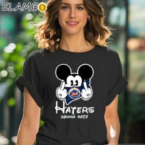 MLB New York Mets Haters Gonna Hate Mickey Mouse Disney Shirt Black Shirt 41