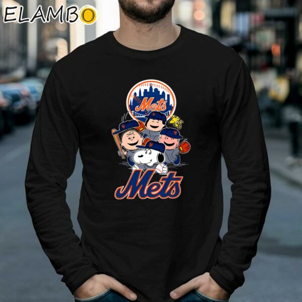 MLB New York Mets Snoopy Charlie Brown Woodstock Shirt Longsleeve 39