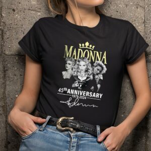 Madonna 45th Anniversary 1979 2024 Signature T Shirt 1 6