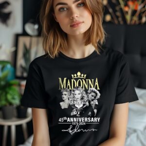 Madonna 45th Anniversary 1979-2024 Signature T-Shirt