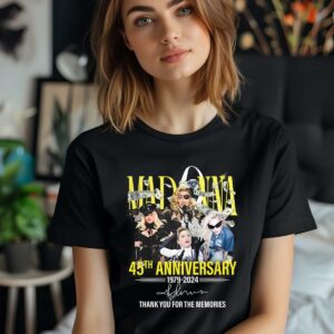 Madonna 45th Anniversary 1979 2024 T-Shirt