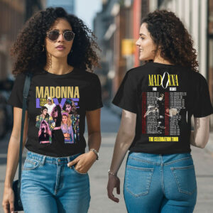 Madonna The Celebration Tour Four Decades Tour 2024 Shirt 1